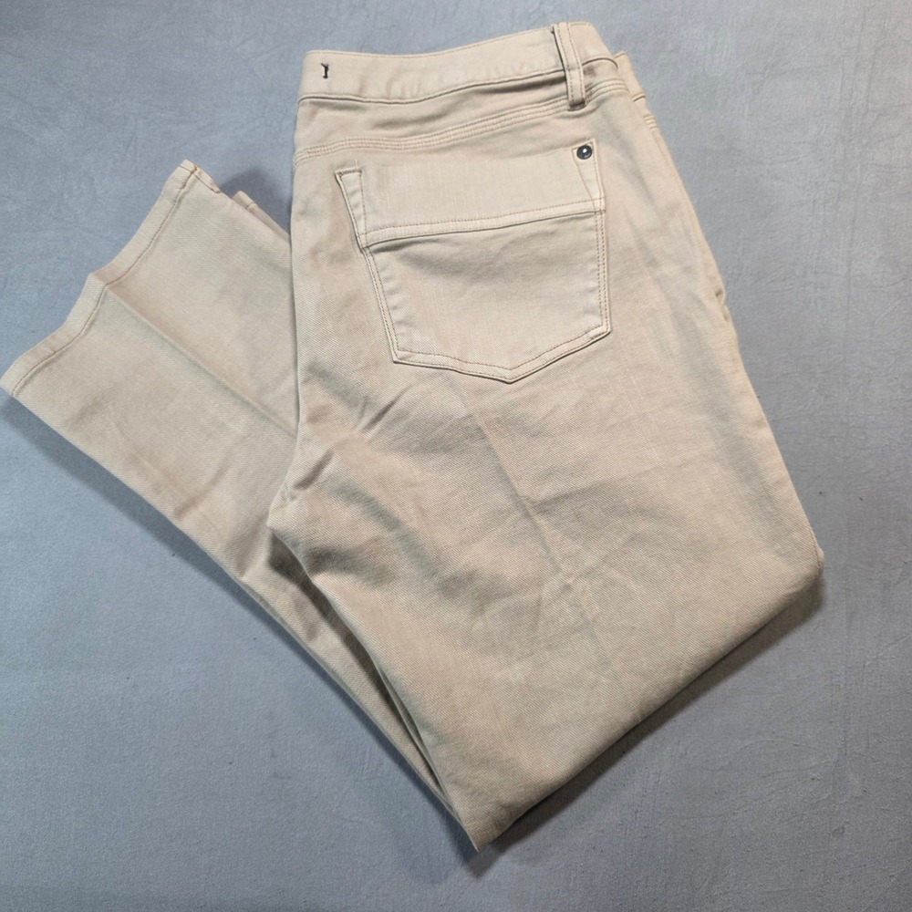 Gap 1969 Limited Edition Tan Khaki Cropped Straight Leg Jeans Size 29/8
